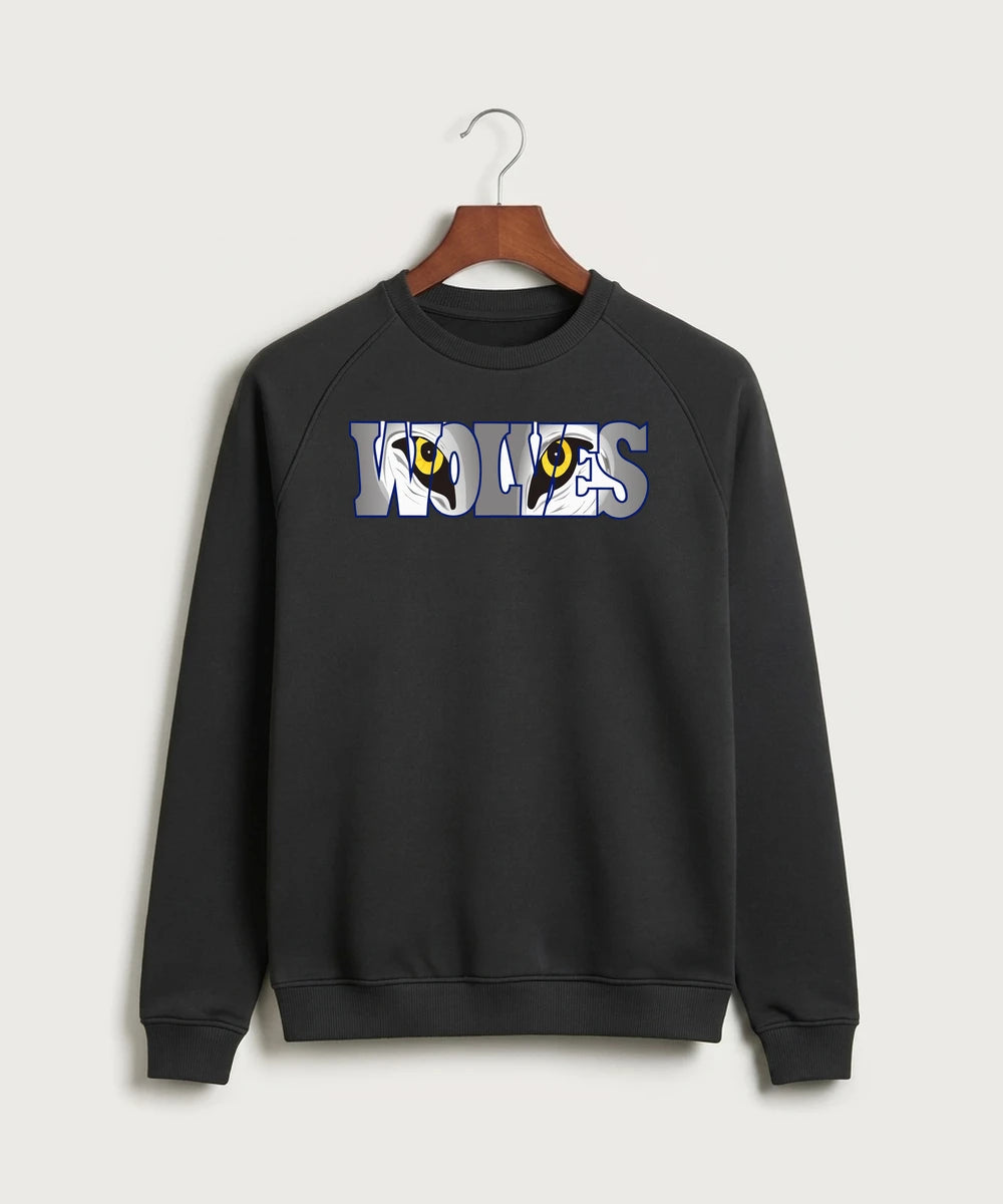 Walker Hackensack Akeley Volleyball (Girls) - Black Crewneck