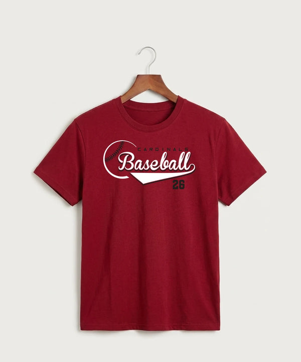Forreston Baseball - Deep Red Sport-Tek PosiCharge Competitor Tee. ST350