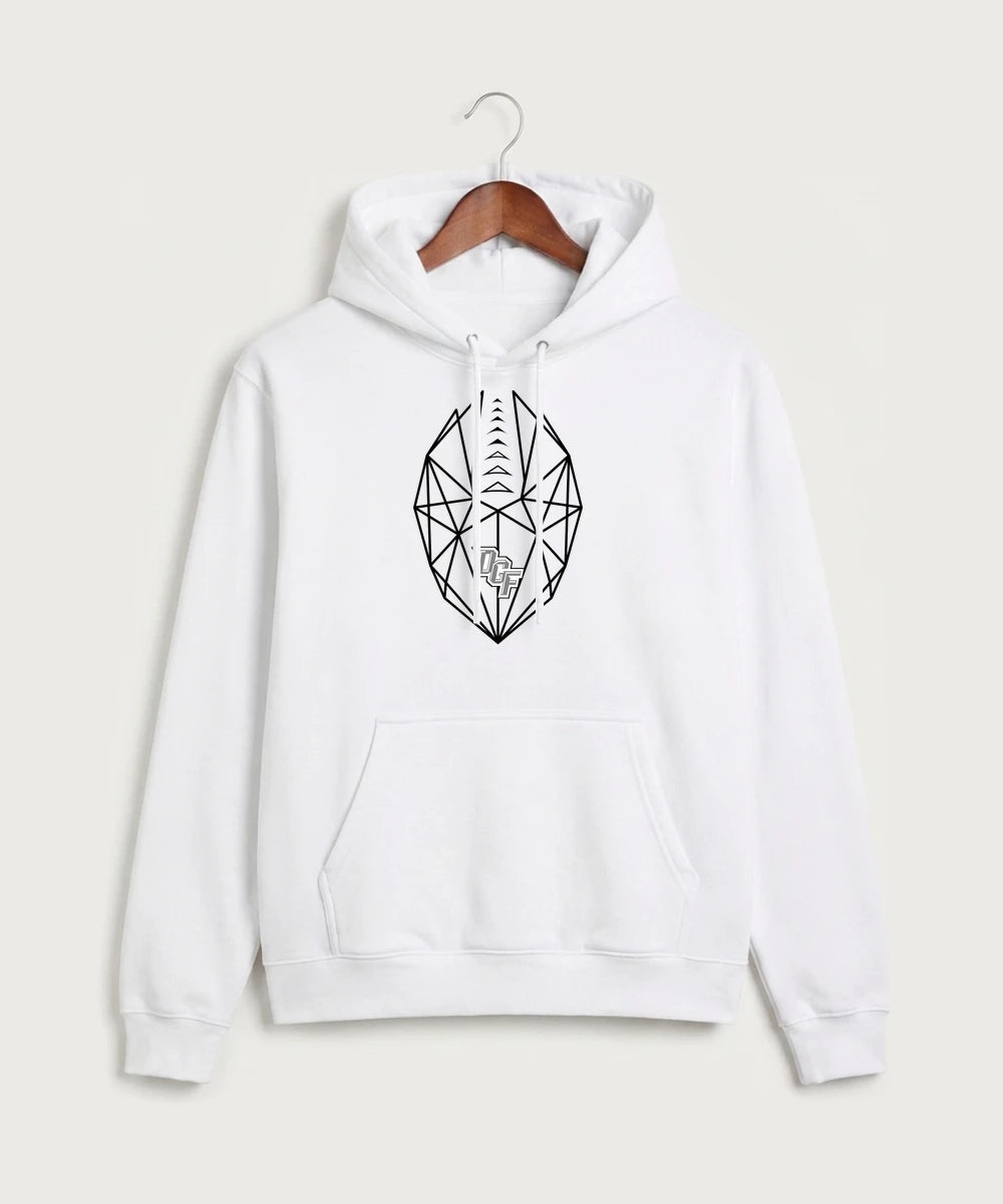DGF High School Football (Boys) - White Hoodie Value
