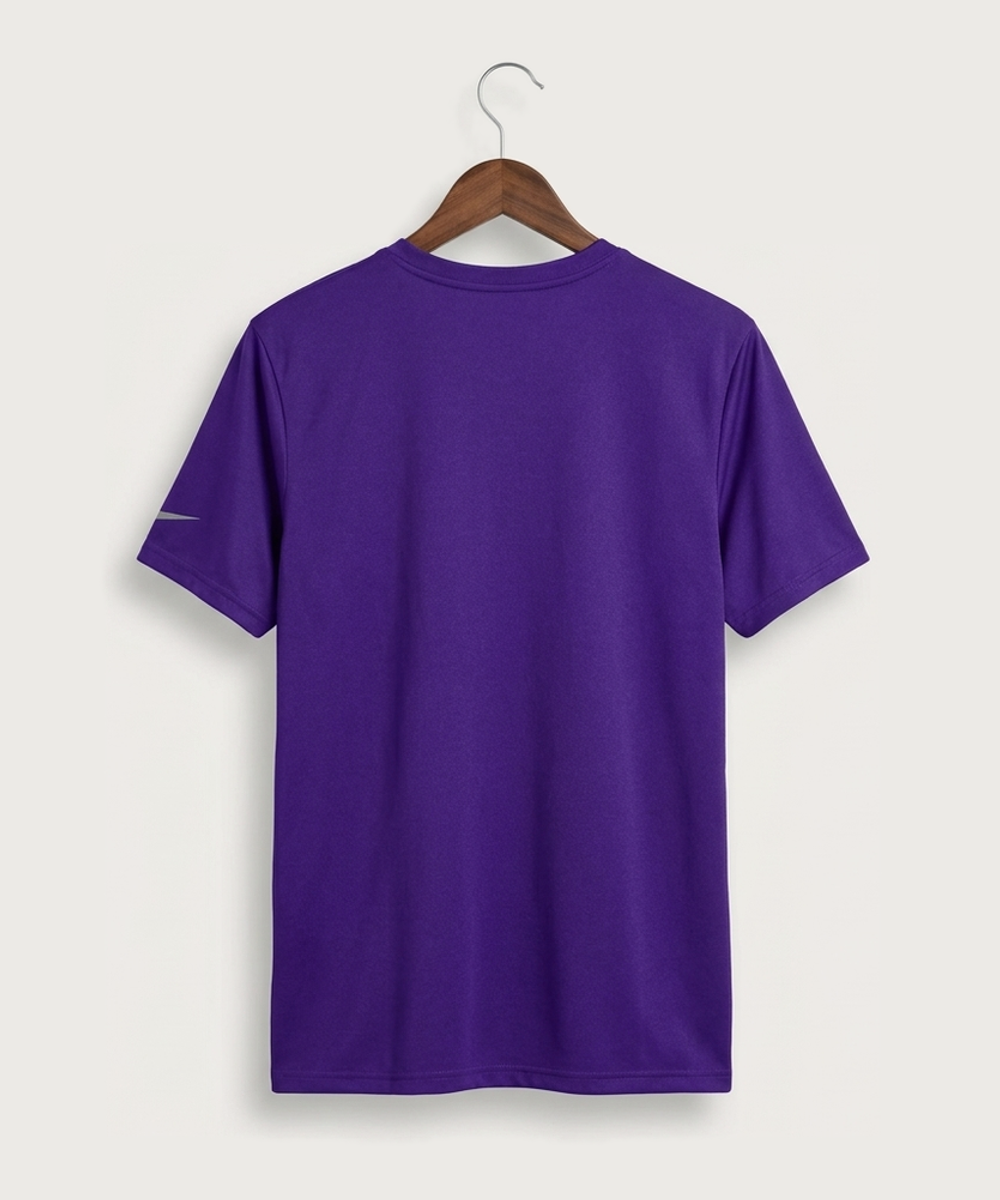 Axtell High School Basketball (Girls) Team Store - Court Purple Nike Swoosh Sleeve rLegend Tee NKDX8730 (back)