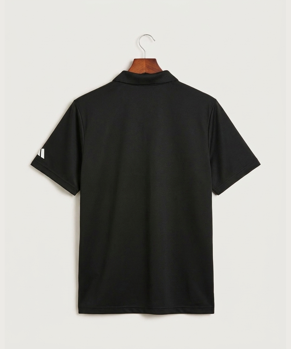 Wisconsin Hanger Test - Black Polo - Left Chest (back)