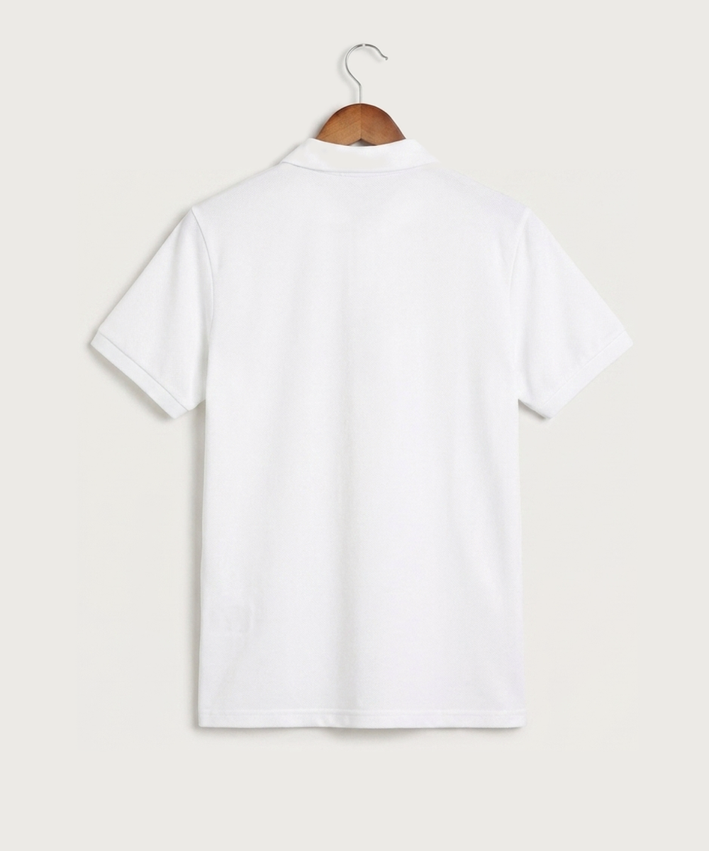 Lancer Archer Club Archery Team Store - White Polo (back)