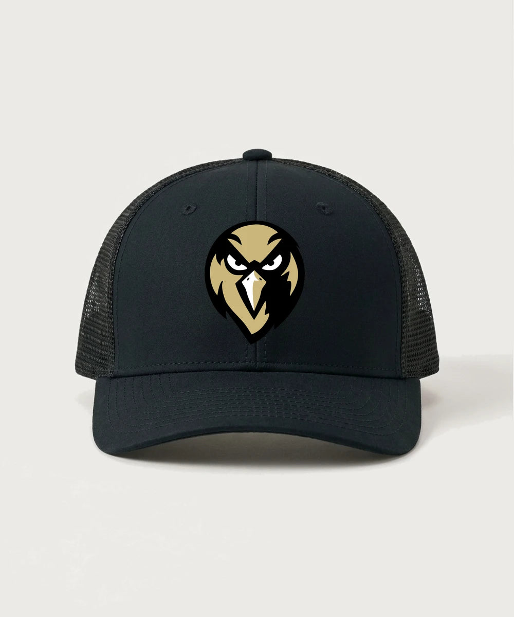 Hudson Catholic High School Soccer Team Store - Black/ Black Sport-Tek Club Trucker Cap STC46