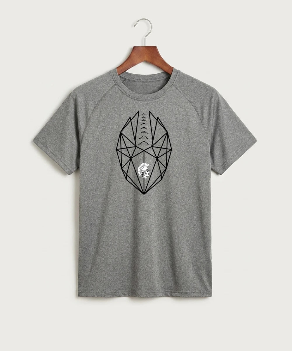 GF E2E Test 09 Football - Gray Tee