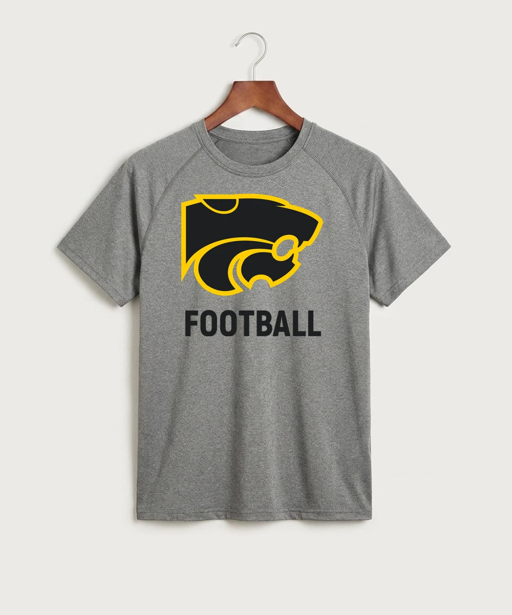 Le-Win Football - Gray Tee