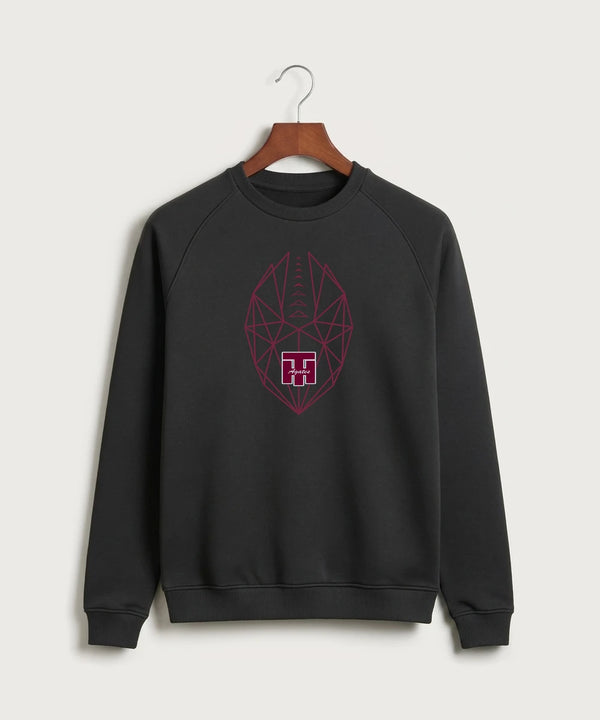 Two Harbors High School Football (Boys) - Black Crewneck