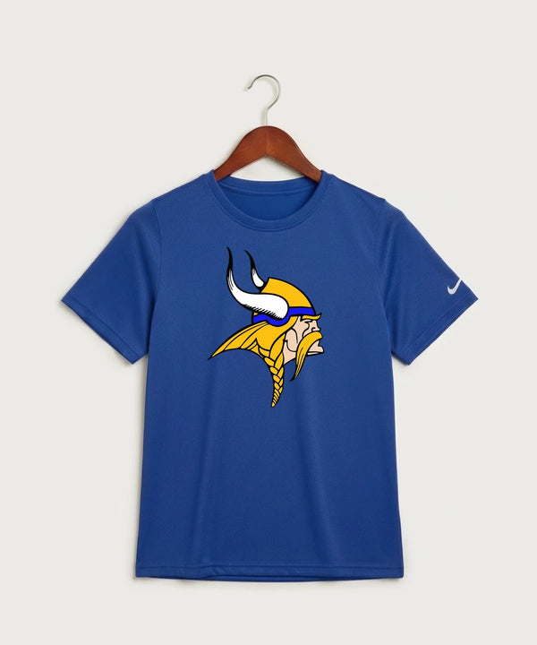 Hayfield High School Volleyball (Girls) - Game Royal Nike Youth Swoosh Sleeve rLegend Tee NKDX8787