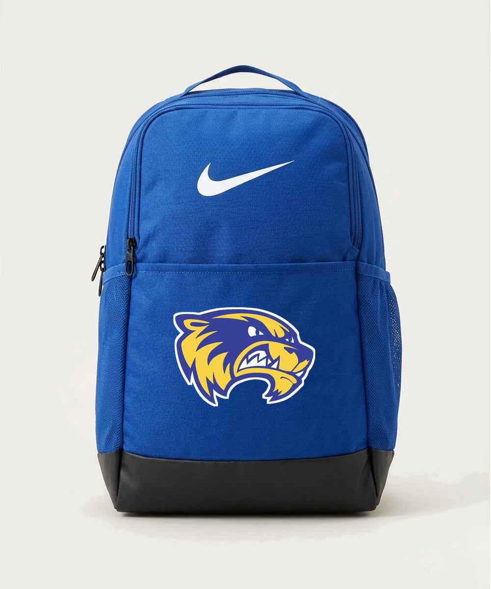 Wadena Deer Creek High School Football (Boys) - Game Royal Nike Brasilia Medium Backpack NKDH7709
