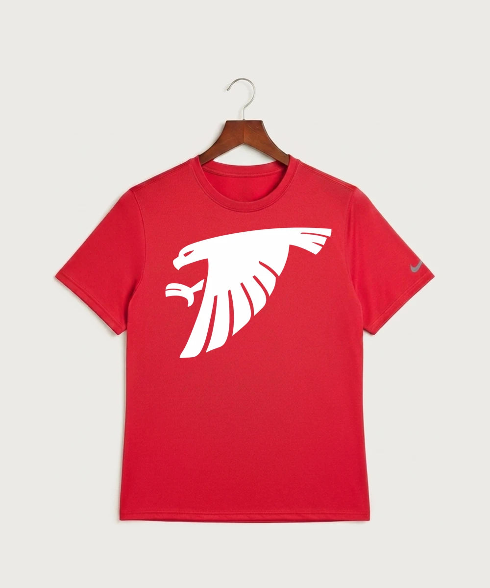 GF E2E Test 03 Girls Basketball - University Red Nike Swoosh Sleeve rLegend Tee NKDX8730