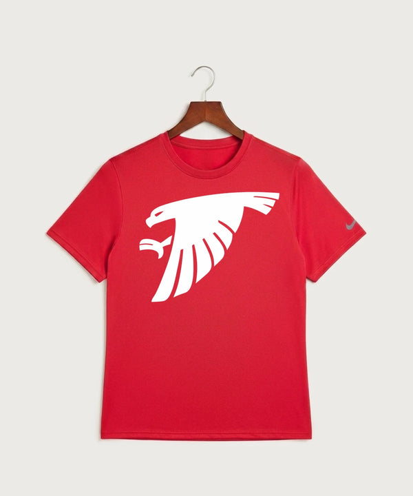 GF E2E Test 03 Girls Basketball - University Red Nike Swoosh Sleeve rLegend Tee NKDX8730