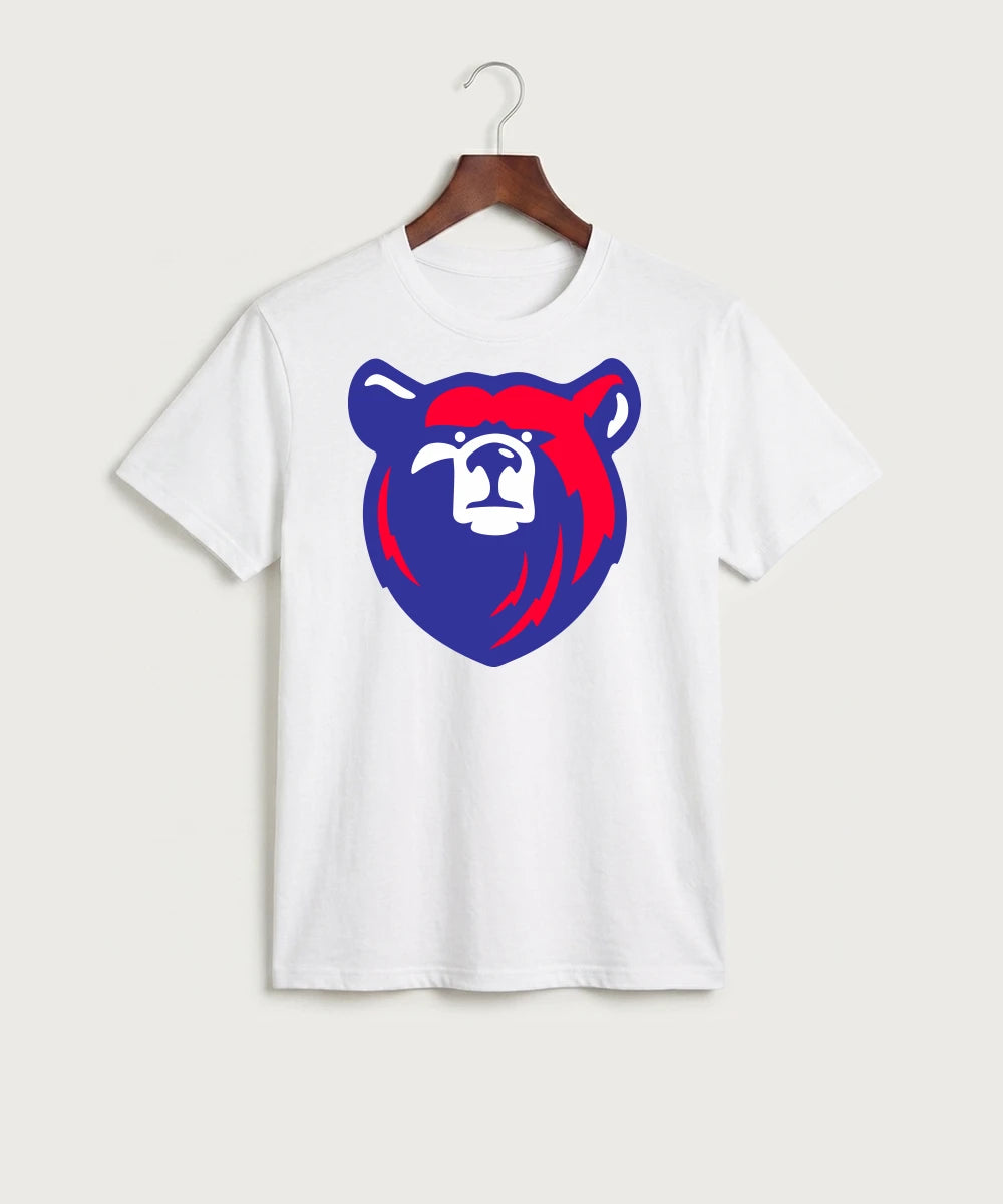Bertha Hewitt High School Football (Boys) - White Port & Co Core Cotton Tee. PC54