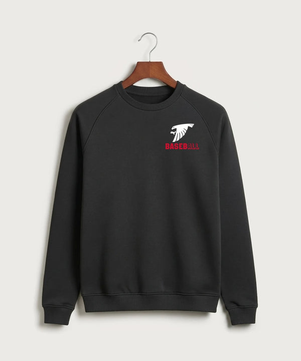 GF E2E Test 04 Baseball - Black Crewneck