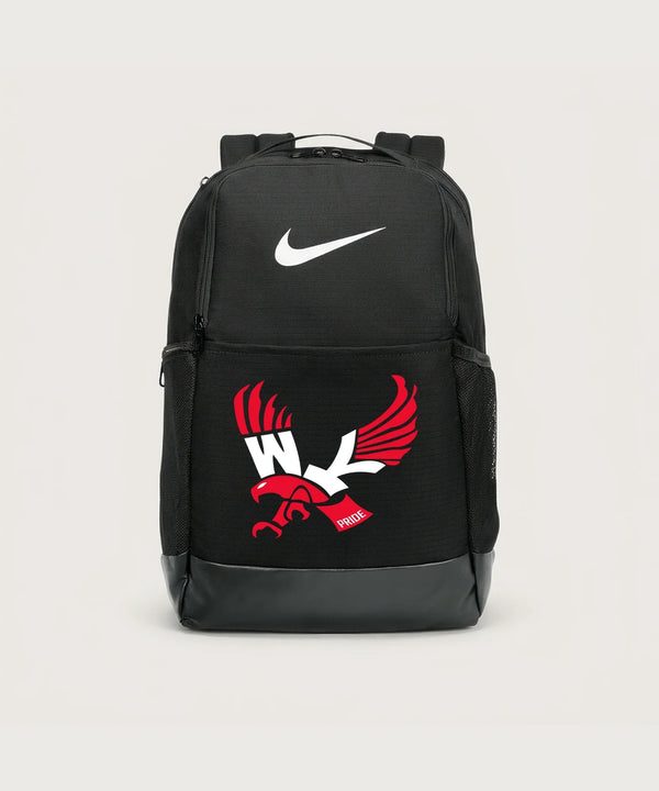 Wabasha Kellogg High School Volleyball (Girls) - Black Nike Brasilia Medium Backpack NKDH7709