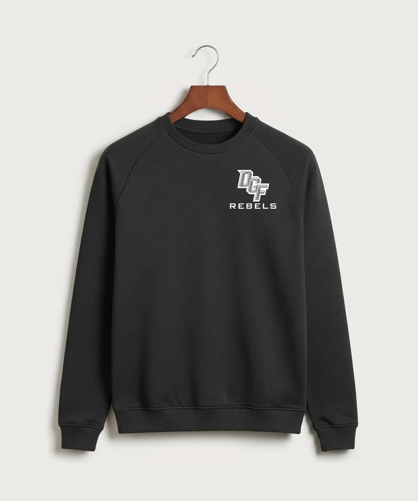 DGF High School Football (Boys) - Black Crewneck
