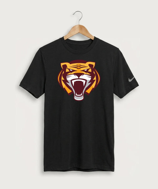 Stewartville High School Football (Boys) - Black Nike Swoosh Sleeve rLegend Tee NKDX8730