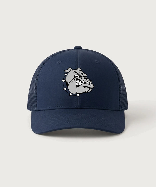 Sargent County High School Football (Boys) - True Navy/ True Navy Sport-Tek Club Trucker Cap STC46