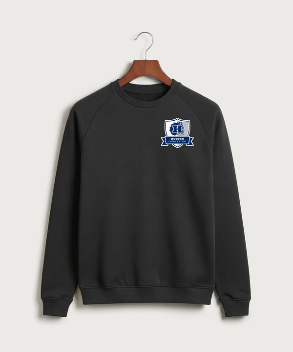 Hudson Cheer & Stunt - Black Crewneck