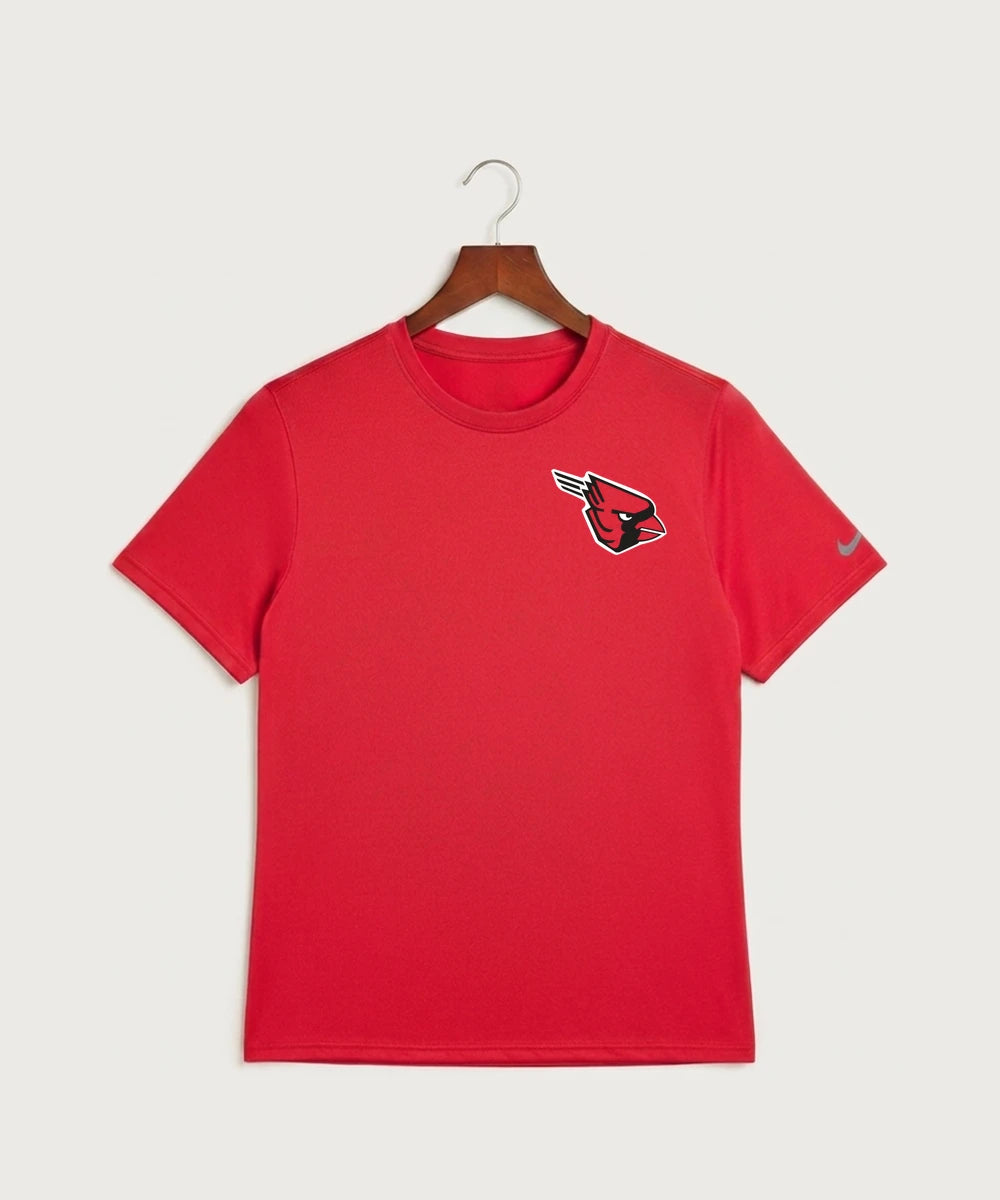 Forreston Track and Field - University Red Nike Swoosh Sleeve rLegend Tee NKDX8730