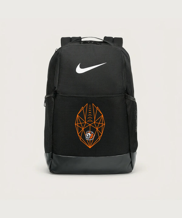 Ogilvie High School Football (Boys) - Black Nike Brasilia Medium Backpack NKDH7709