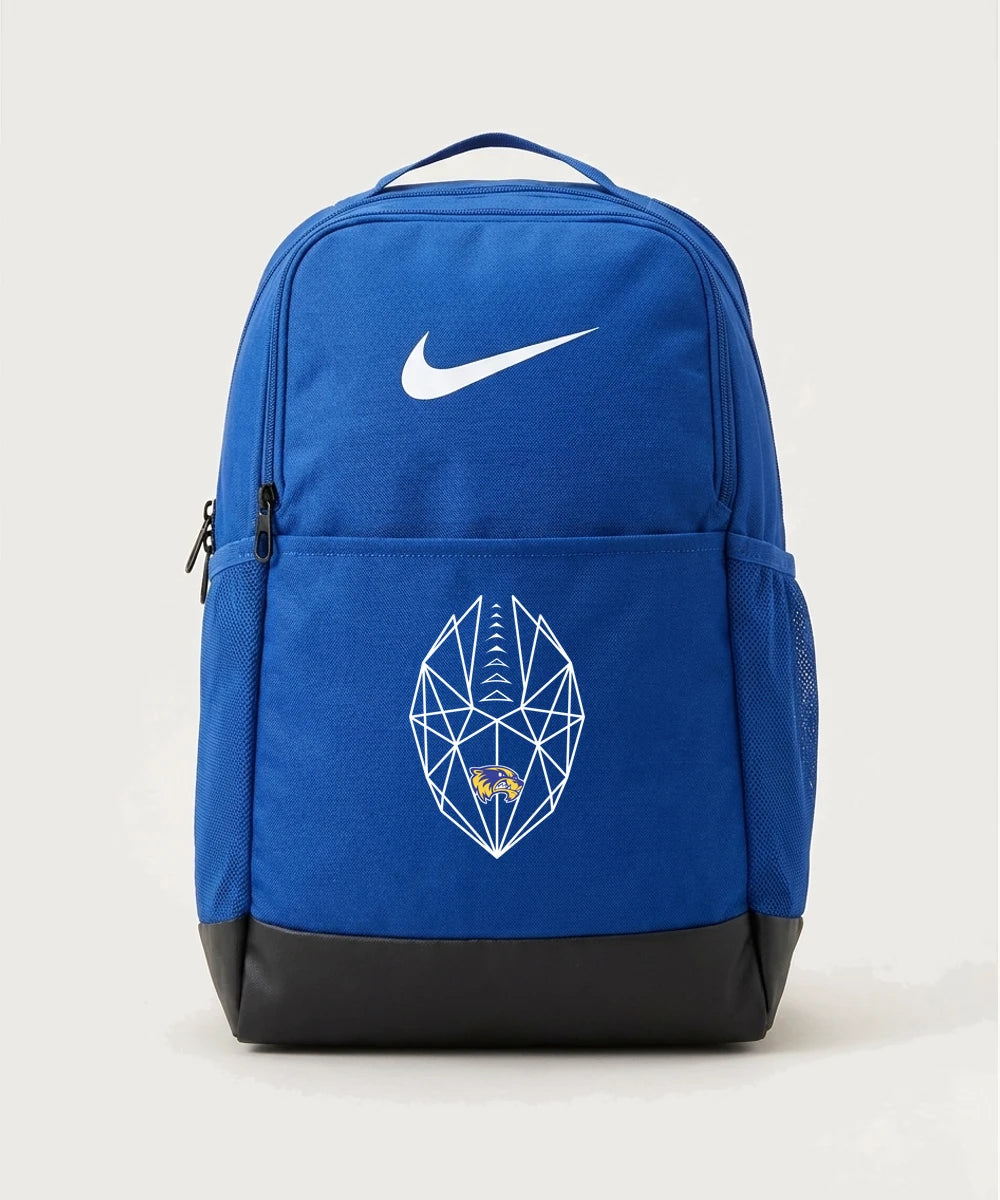 Wadena Deer Creek High School Football (Boys) - Game Royal Nike Brasilia Medium Backpack NKDH7709