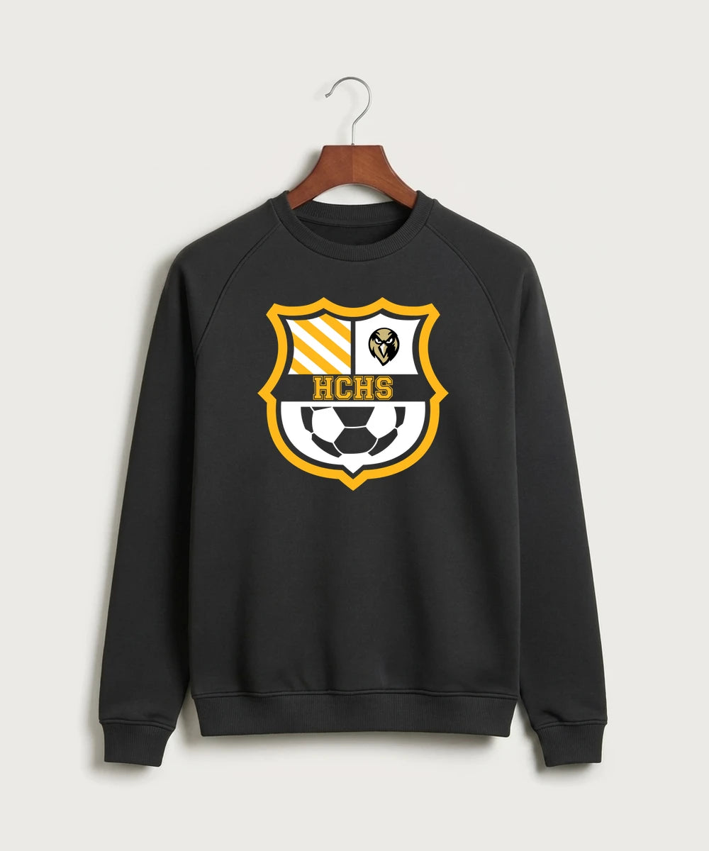 Hudson Catholic High School Soccer Team Store - Black Crewneck