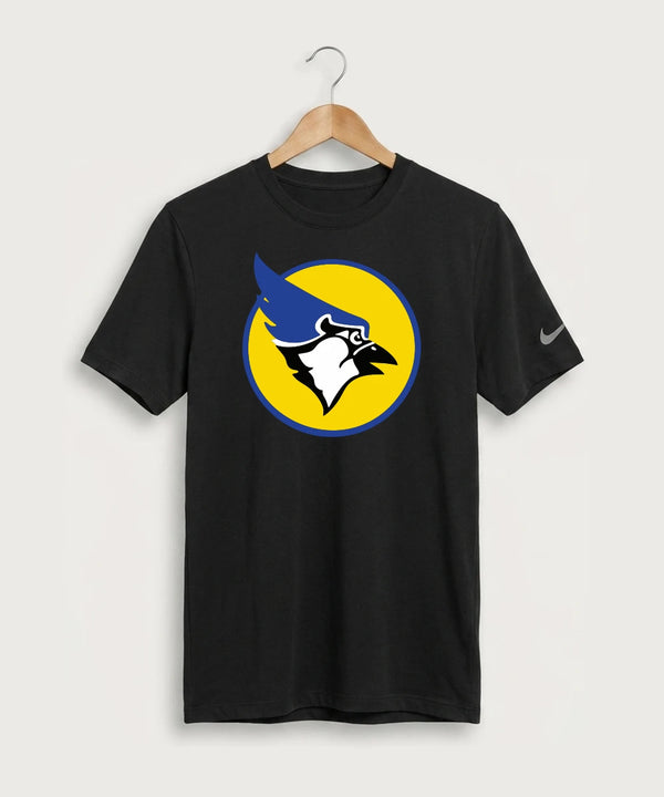 Waseca High School Football (Boys) - Black Nike Swoosh Sleeve rLegend Tee NKDX8730