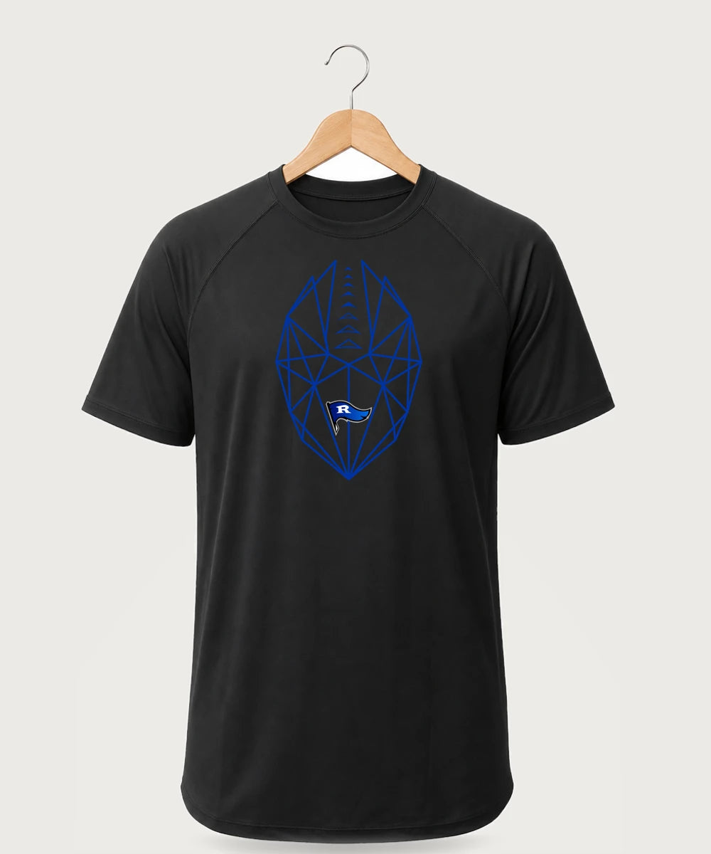 Red Lake County Central Football (Boys) - Black Tee