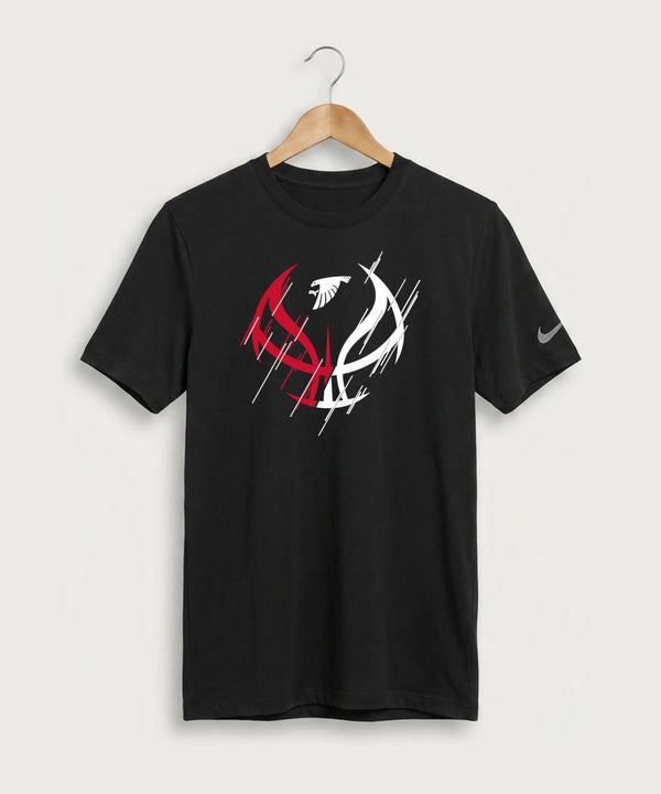 GF E2E Test 03 Girls Basketball - Black Nike Swoosh Sleeve rLegend Tee NKDX8730