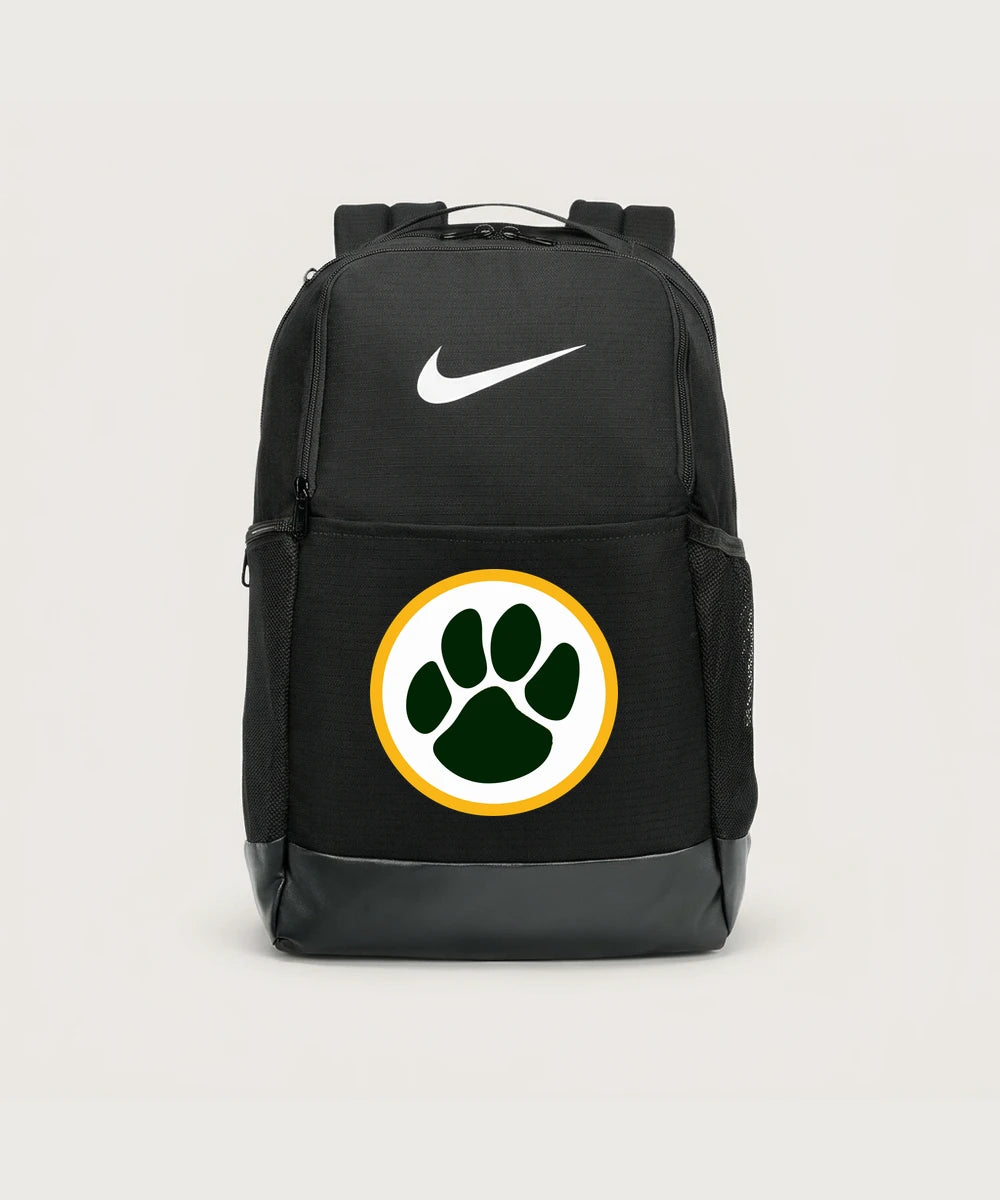 Ashwaubenon High School Football (Boys) (Sandbox) - Black Nike Brasilia Medium Backpack NKDH7709
