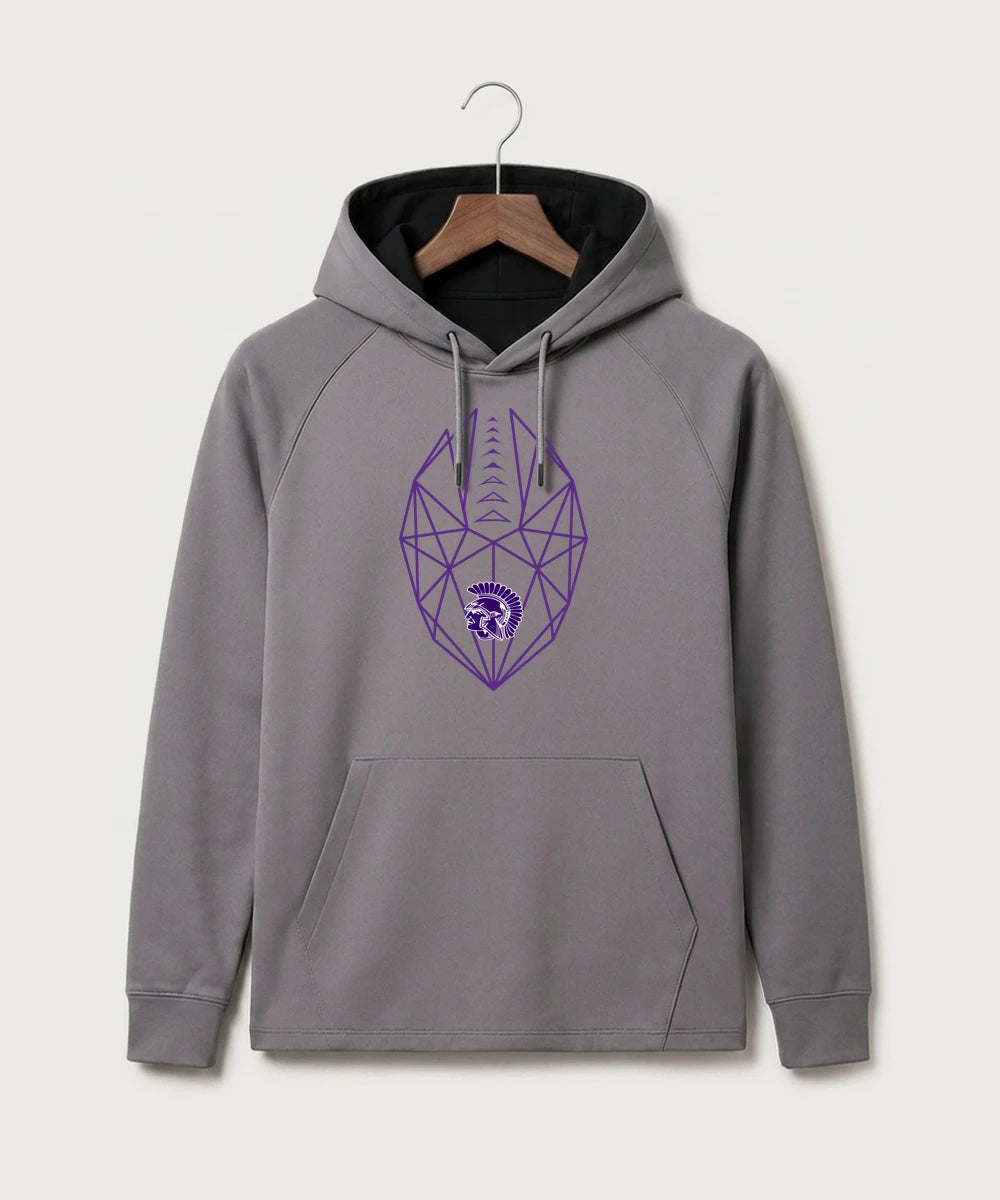 Barnesville High School Football (Boys) - Gray Hoodie