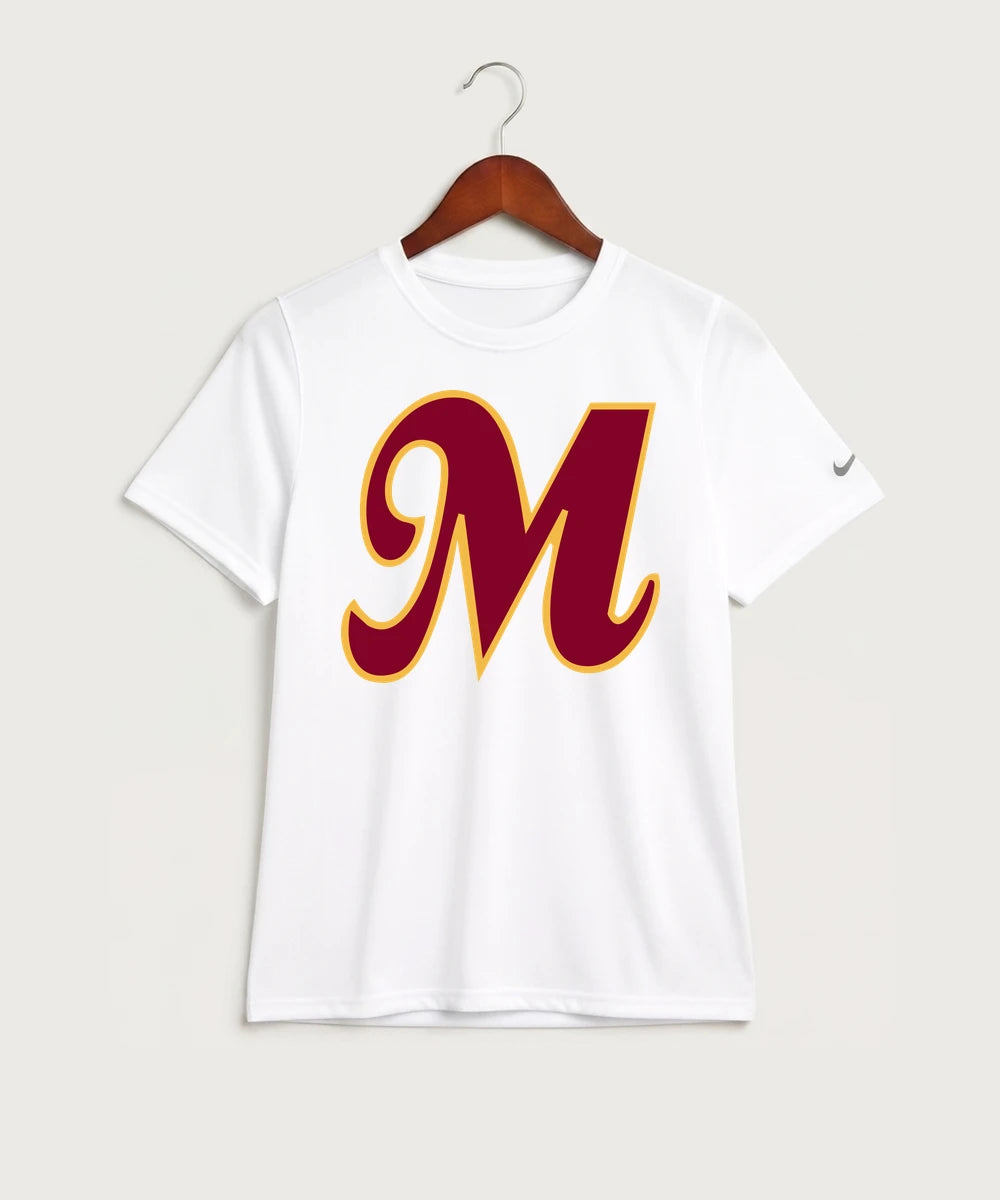 MAYBA Baseball Team Store - White Nike Youth Swoosh Sleeve rLegend Tee NKDX8787