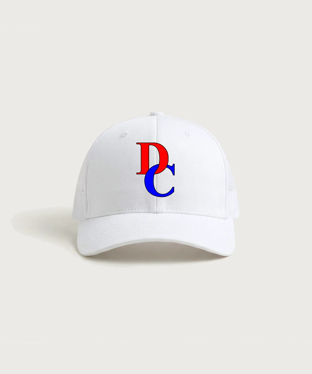 Davenport Central High School Volleyball (Girls) - White/ White Sport-Tek Club Trucker Cap STC46