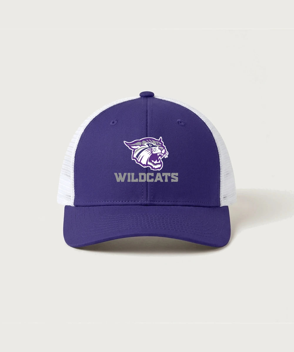 Goodhue High School Volleyball (Girls) - Purple/ White Sport-Tek Club Trucker Cap STC46