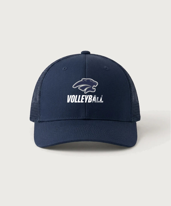 Zumbrota Mazeppa High School Volleyball (Girls) - True Navy/ True Navy Sport-Tek Club Trucker Cap STC46