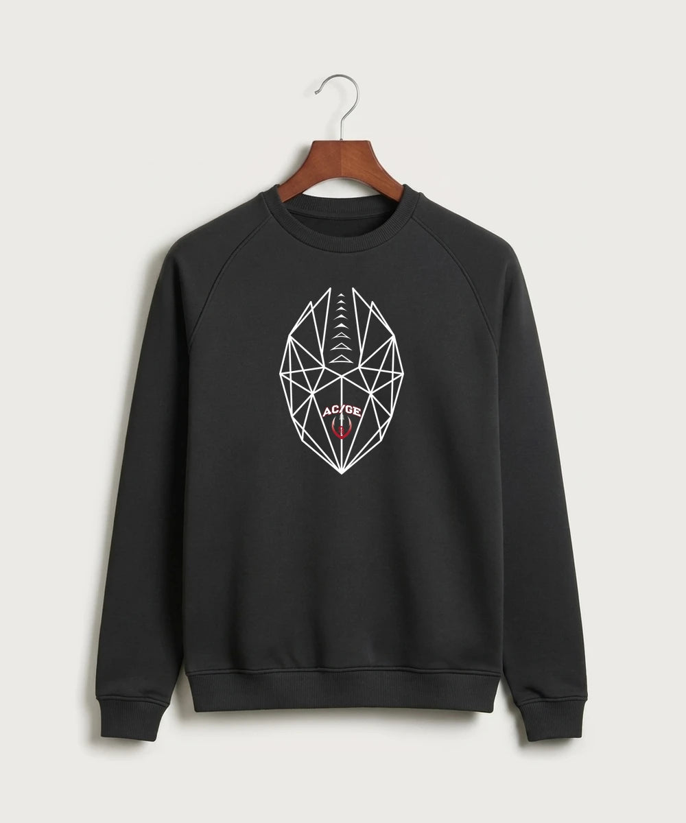 Alden-Conger-Glenville Emmons High School Football (Boys) - Black Crewneck