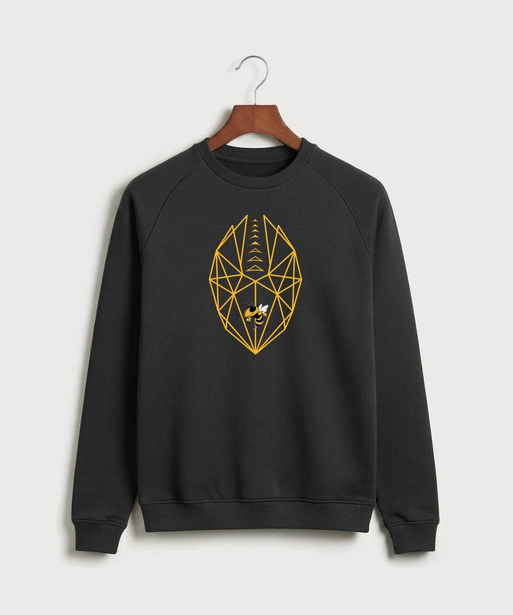 Perham High School Football (Boys) - Black Crewneck