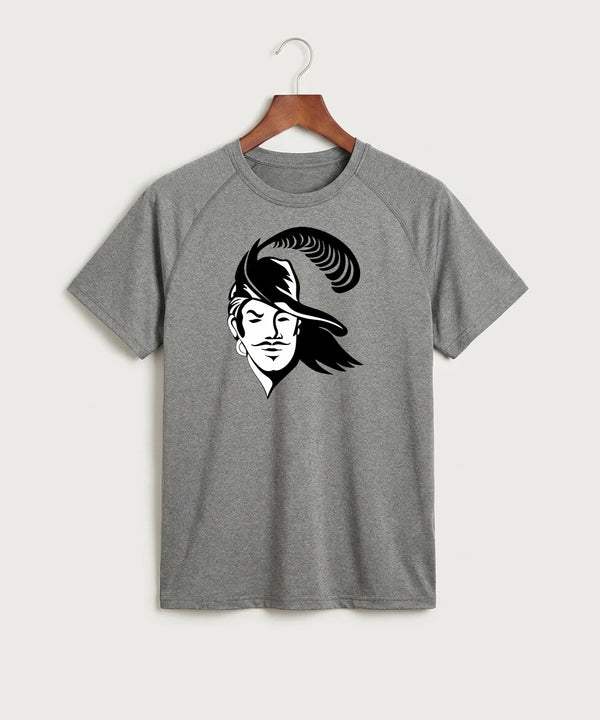 Border West Football (Boys) - Gray Tee