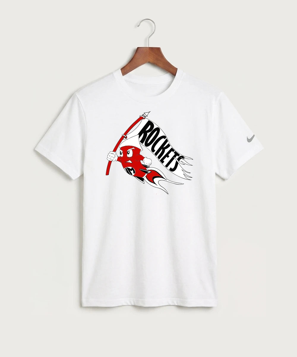 John Marshall High School Cross Country (Coed) - White Nike Swoosh Sleeve rLegend Tee NKDX8730