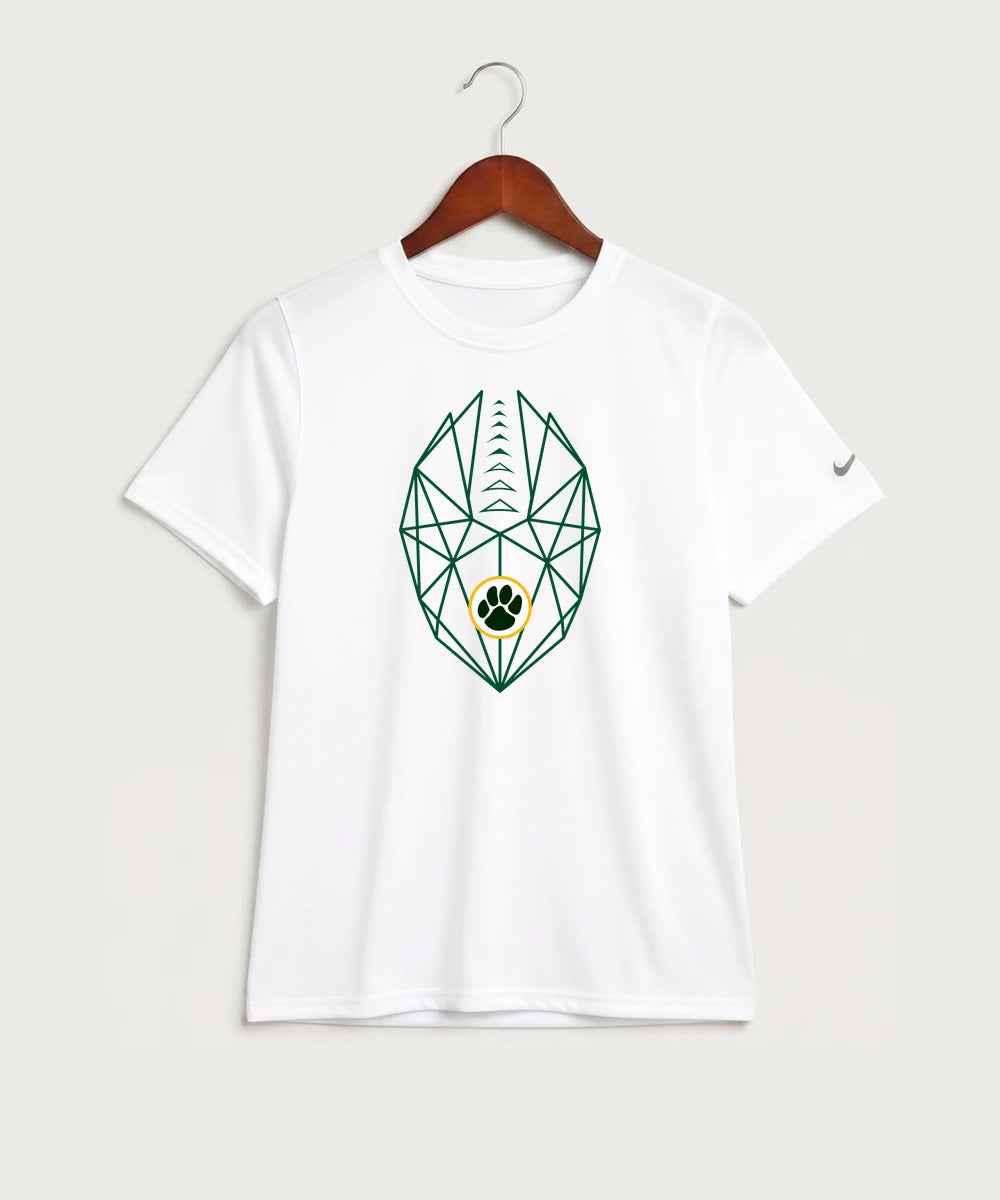 Ashwaubenon High School Football (Boys) (Sandbox) - White Nike Youth Swoosh Sleeve rLegend Tee NKDX8787