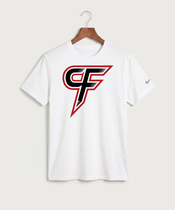 Cannon Falls High School Volleyball (Girls) - White Nike Swoosh Sleeve rLegend Tee NKDX8730