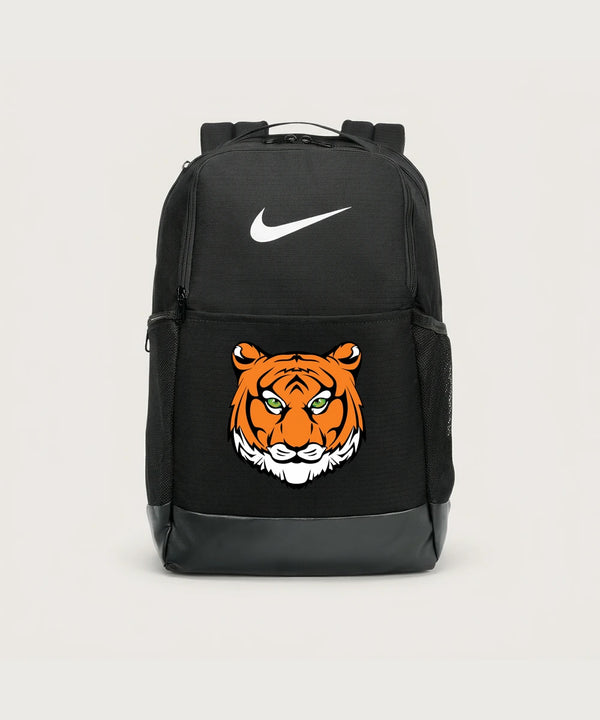 Princeton High School Football (Boys) - Black Nike Brasilia Medium Backpack NKDH7709