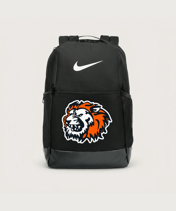 Ogilvie High School Football (Boys) - Black Nike Brasilia Medium Backpack NKDH7709