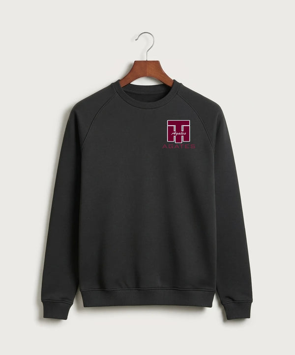 Two Harbors High School Football (Boys) - Black Crewneck