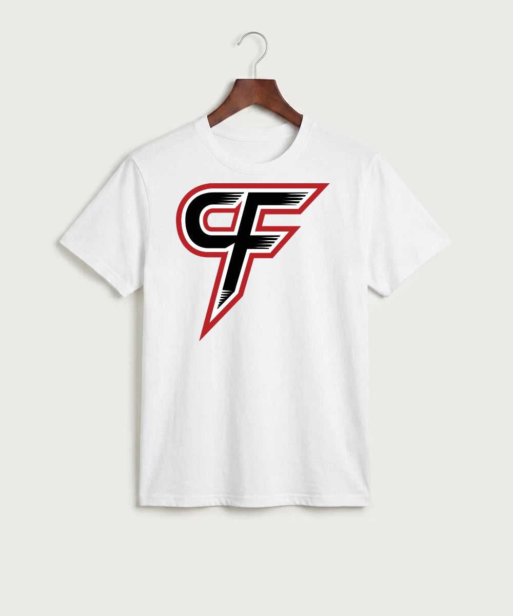 Cannon Falls High School Volleyball (Girls) - White Port & Co Core Cotton Tee. PC54
