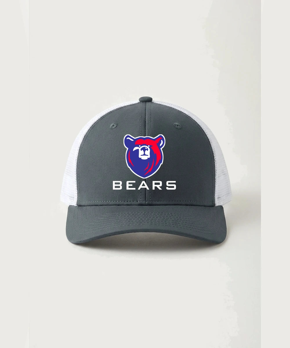 Bertha Hewitt High School Football (Boys) - Iron Grey/ White Sport-Tek Club Trucker Cap STC46