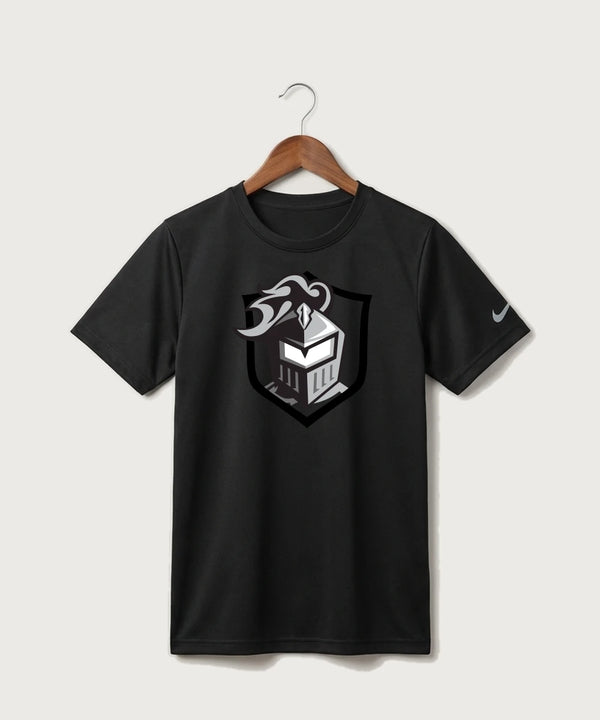 Kingsland High School Volleyball (Girls) - Black Nike Youth Swoosh Sleeve rLegend Tee NKDX8787
