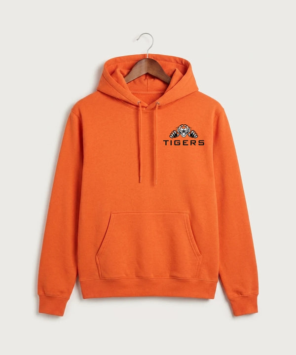 Pine River Backus High School Football (Boys) - S. Orange Port & Co Core Fleece Pullover Hooded Sweatshirt. PC78H