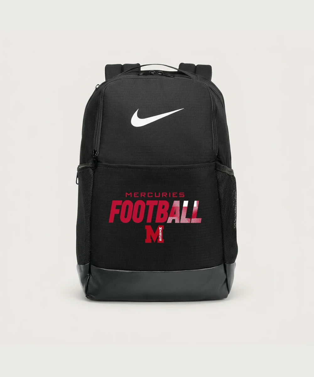 Mcgregor High School Football (Boys) - Black Nike Brasilia Medium Backpack NKDH7709