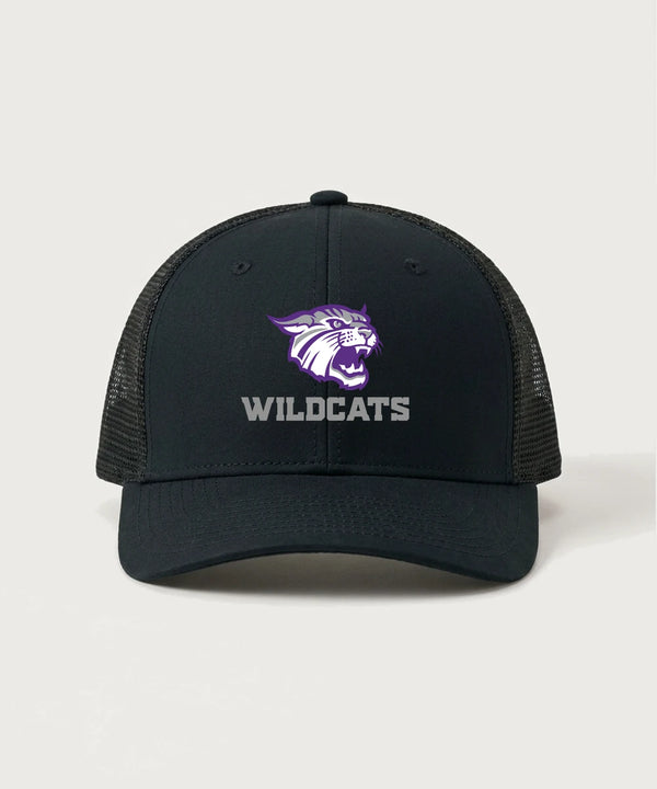 Goodhue High School Volleyball (Girls) - Black/ Black Sport-Tek Club Trucker Cap STC46