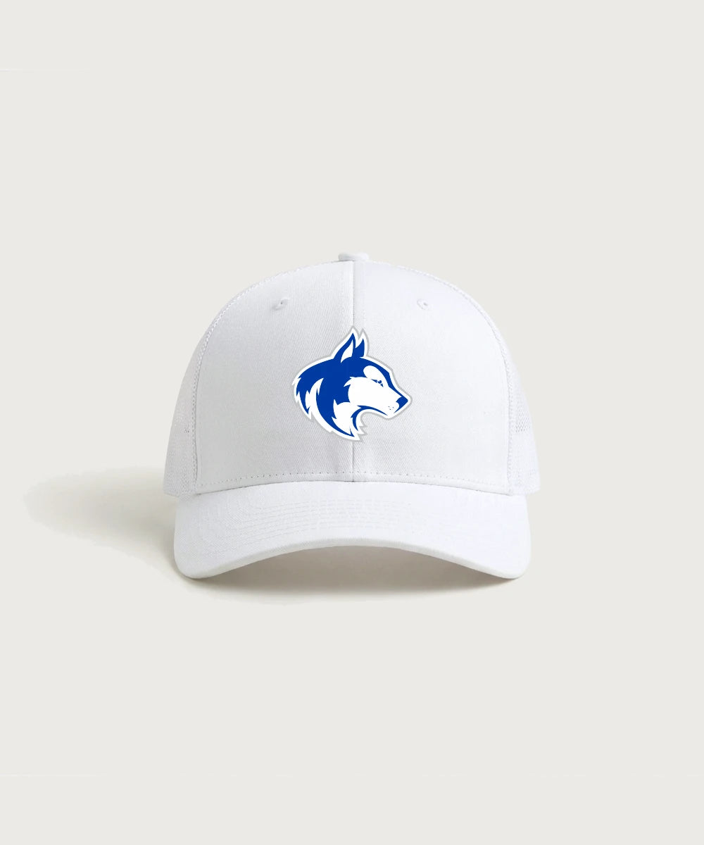 Owatonna High School Volleyball (Girls) - White/ White Sport-Tek Club Trucker Cap STC46